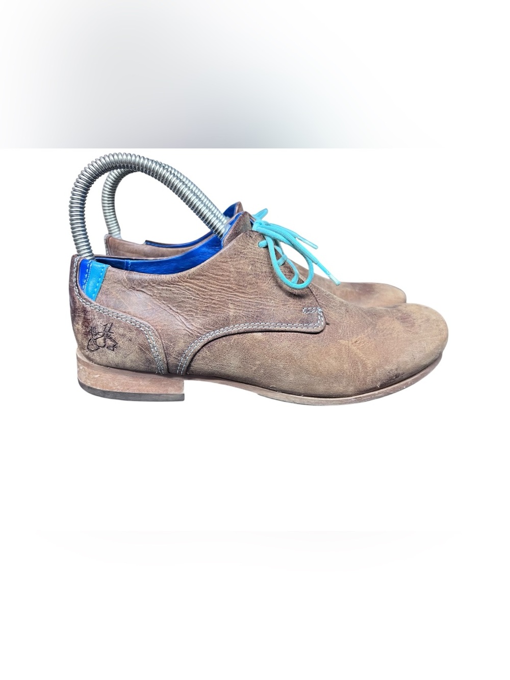 John Fluevog Radio CBC Derby Oxford shoes Sz 6